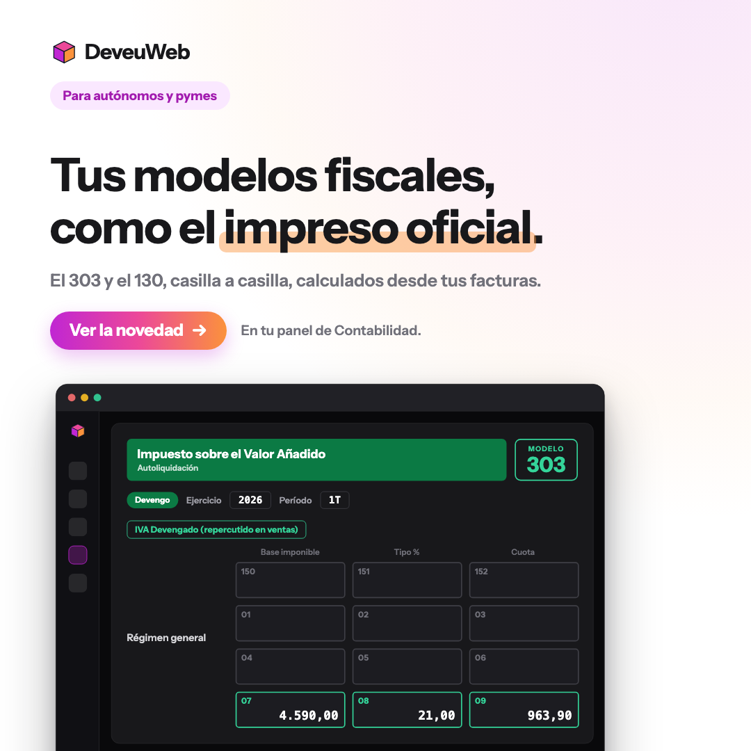 Tus modelos fiscales, como el impreso oficial de la AEAT